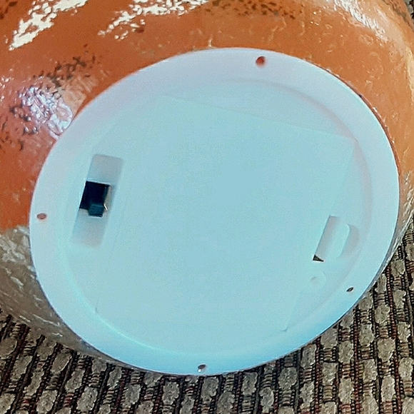 Lighted rooster glass egg - Picture 2 of 3